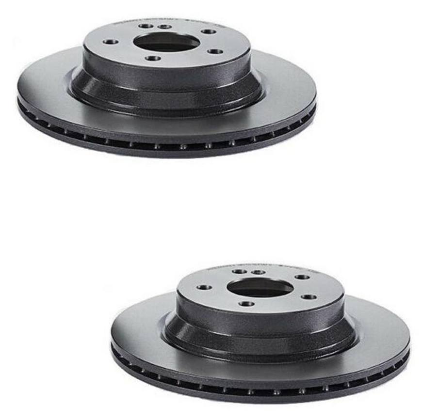 Mercedes Brakes Kit - Pads & Rotors Front and Rear (330mm/300mm) (Ceramic) 2115401717 - Brembo 3805529KIT